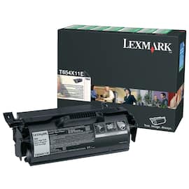 Toner LEXMARK T654X11E 36K sort produktbilde