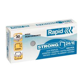 Rapid Heftklammern strong verzinkt 24/6 1.000 Stück Artikelbild