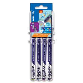 Pilot Fineliner Frixion 1,3mm, Rosa, Ljusgrön, Ljusblå, Violett produktfoto