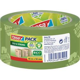 tesa® PP-Klebeband tesapack® Eco&Strong, grün, 50mm, Nr.58156, Recycling, 1 Rolle Artikelbild