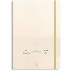 Notatbok BURDE Deluxe A5 beige produktbilde