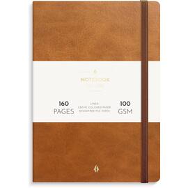 Notatbok BURDE Deluxe A5 cognac produktbilde