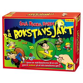 Små kloka barn på bokstavsjakt från 4år produktfoto