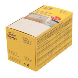 Etikett AVERY frankering db 128x38(1000) produktbilde