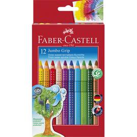 Faber-Castell Farbstifte Jumbo Grip 12 Stück+ Spitzer Artikelbild