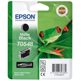 Epson Bläckpatron, T0548, C13T05484010, Frog, ULTRACHROME, matt svart, singelförpackning produktfoto