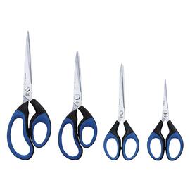 WEDO Universalschere mit Soft Cut, Schere, blau/schwarz, 18cm, für Rechts- und Links-Händer, 1 Stück Artikelbild