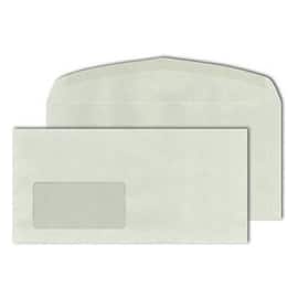 MAILmedia® Briefumschlag, Kuvert, mit Fenster rechts, gummiert, Nassklebung, Recycling, 75g/m², grau, C6/5, 1000 Stück Artikelbild