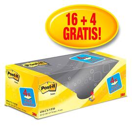Notatblokk POST-IT 76x76 CY (20) produktbilde