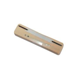 Heftstreifen, PP, kurz, 34x150mm, gelb, 25 Stück pro Packung, 1 Packung Artikelbild