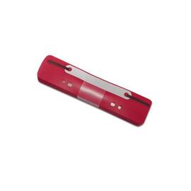 Heftstreifen, PP, kurz, 34x150mm, rot, 25 Stück pro Packung, 1 Packung Artikelbild