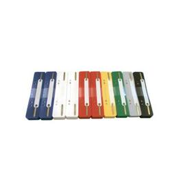 Heftstreifen, PP, kurz, 34x150mm, farbig sortiert, 250 Stück pro Packung, 1 Packung Artikelbild