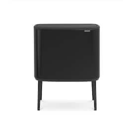 BRABANTIA Papperskorg Bo Touch Bin 11 och 23 Matt Svart produktfoto