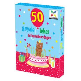 Kort 50 gøyale leker på barnebursdagen produktbilde