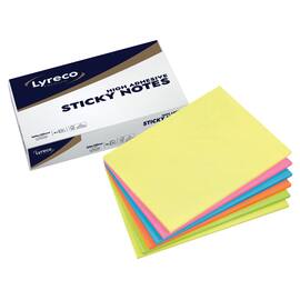Lyreco PREMIUM Lyreco Premium Notes är självhäftande notisar med extra starkt lim - perfekt för vertikala ytor. produktfoto