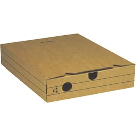 Arkivkartong, Miniwell, liggande arkivering, A4, 60mm, 325 x 240mm, brun produktfoto