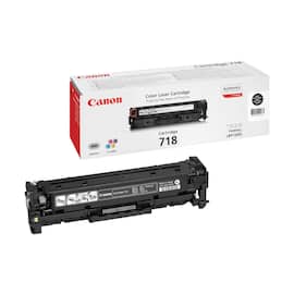 Canon Toner 718, 2662B002AA, svart, singelförpackning produktfoto