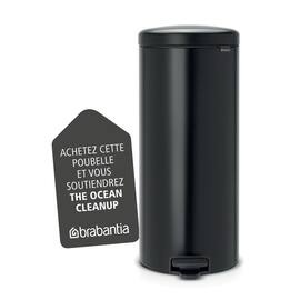 Pedalbøtte BRABANTIA 30L  Matt sort produktbilde