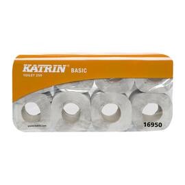 KATRIN Toilettenpapier Basic, 8x8 Rollen, 2-lagig Artikelbild