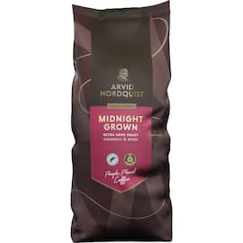Arvid Nordquist Kaffebönor Classic Midnight odlat kaffe, fylligt, extra mörkrostat, 1000g produktfoto