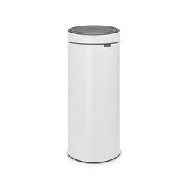 BRABANTIA Papperskorg Touch Bin New 30L Vit produktfoto