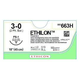 ETHILON Sutur 3-0 FS-1 45cm produktfoto