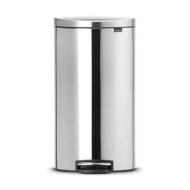 Pedalbøtte BRABANTIA flat FPP 30L Stål produktbilde