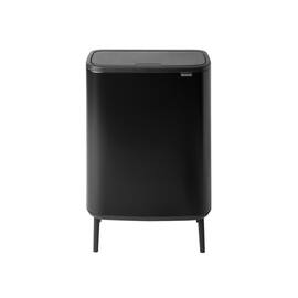 BRABANTIA Papperskorg Bo Touch Bin HI 60L Matt Svart produktfoto