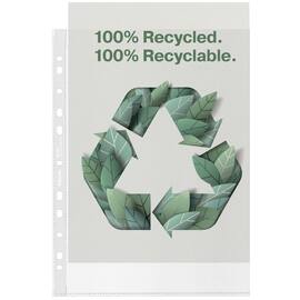 Esselte Plastficka recycled A4 präglad 0,10mm produktfoto