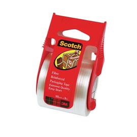 Scotch® Verpackungsklebeband, mit Handabroller, Packband, PP, 48 mm x 9 m, transparent, 1 Stück Artikelbild