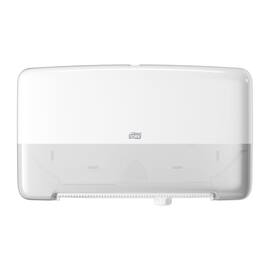 Tork Dispenser T2 Mini Jumbo Twin vit produktfoto