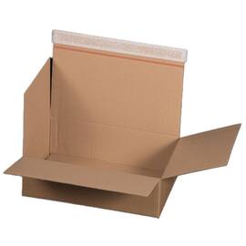 Smartbox Pro Automatikbodenkarton mit Haftklebeverschluss und Aufreißfaden 1-wellig, Faltkarton, 300x210x85mm, braun, 10 Stück Artikelbild