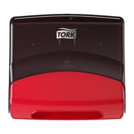 Dispenser TORK top-pack W4 rød/sort produktbilde