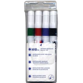 Whiteboardpenn Ikon Dry ass farger (4) produktbilde
