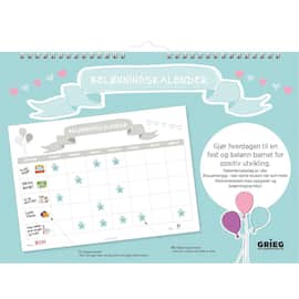 Veggkalender GRIEG Belønningskalender produktbilde