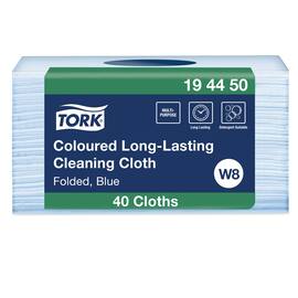Tork Rengöringsduk Premium W8 blå produktfoto