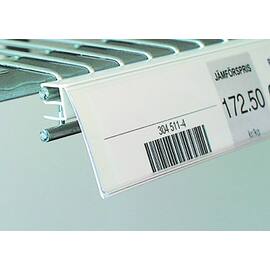 List vinklad 2-trå 26x885mm vit produktfoto
