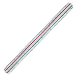 Linjal reduksjon 1:20-25-33,3-50-75-100 produktbilde