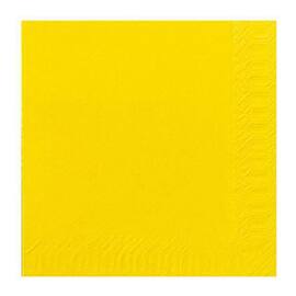 Serviett DUNI 3L 33cm gul (125) produktbilde