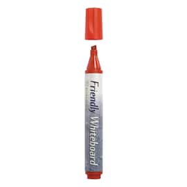 Friendly Whiteboardpenna, icke-permanent, alkoholbaserat bläck, mediumspets, röd produktfoto