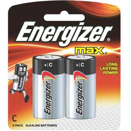 Energizer Batterie Alkaline Max Baby, C, 2 Stück Artikelbild