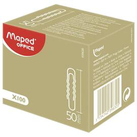Binders MAPED 50mm sølv (100) produktbilde