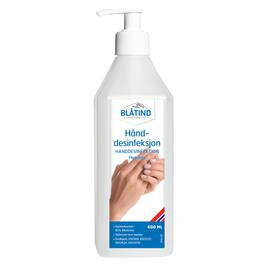 Hånddesinfeksjon BLÅTIND flyt pump. 0,6L produktbilde