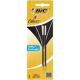 BIC® Nachfüllminen für Mehrfarbenkugelschreiber 4Colours, schwarz, 2 Stück Artikelbild
