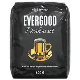 Kaffe EVERGOOD dark hele bønner 600g produktbilde