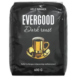 Kaffe EVERGOOD dark hele bønner 600g produktbilde