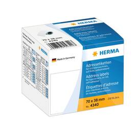 Herma Adressetikett på rulle 70x38mm produktfoto