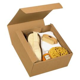 EURO®PACK Geschenkbox Amsterdam Allround M, 250x240x120mm, natur, 1 Stück Artikelbild