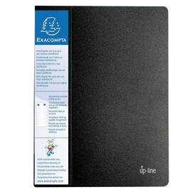 Exacompta Sichtbuch up-line, PP, 20 Hüllen, A4, schwarz, 1 Stück Artikelbild