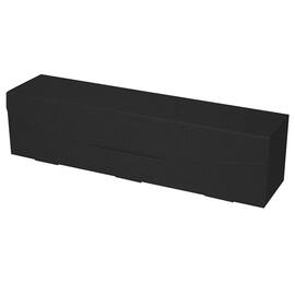 EURO®PACK Flaschenkarton Amsterdam für 1 Flasche, Öffnung längsseitig, 380x85x93mm, schwarz, 1 Stück Artikelbild